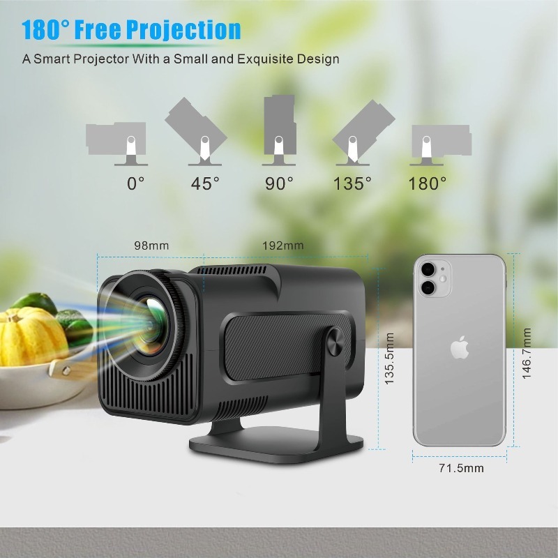 Mini Projector Portable - Originele HY320mini Draagbare Projector Mini Home