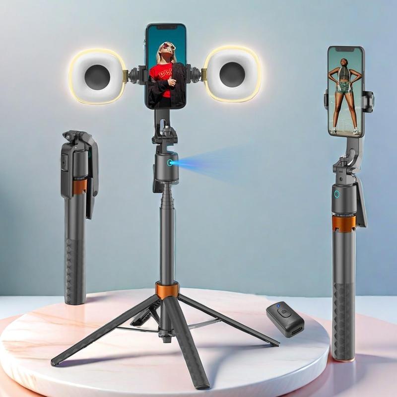 Auto Tracking Tripod - Selfiestick Statief Oplaadbaar Smart Face Tracking