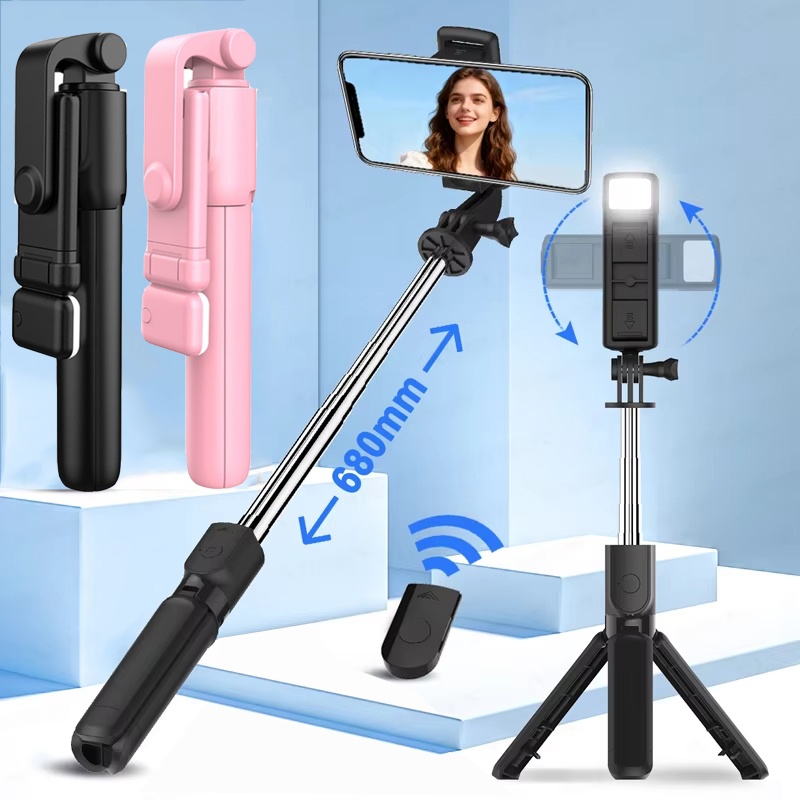 Auto Tracking Tripod - Telefoon Selfie Stick Statief Bluetooth Afstandsbediening