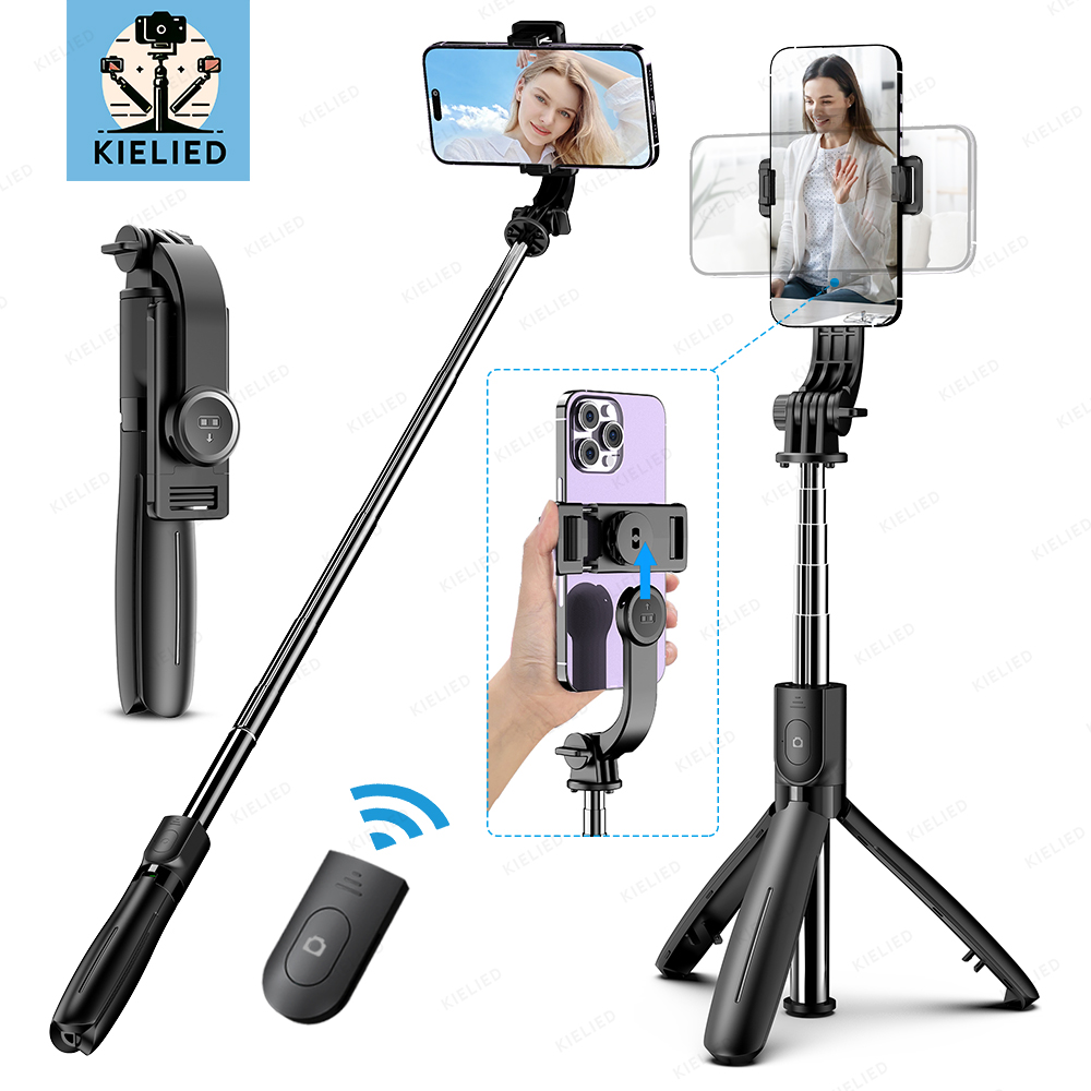 Auto Tracking Tripod - Selfie Stick-statief voor mobiele telefoon, afneembare