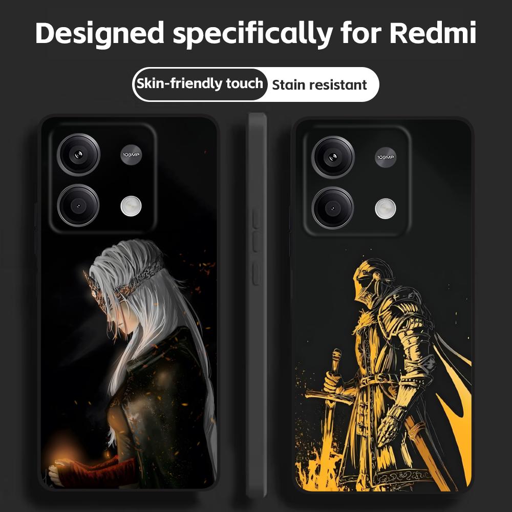 Xiaomi Redmi Note 13 - Klassieke game DARK SOULS Telefoonhoesje voor