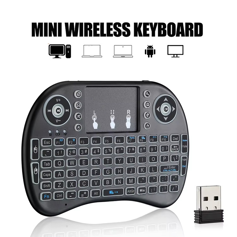Wireless Keyboard Mini - Mini draadloos toetsenbord 2.4G Geen achtergrondverlichting