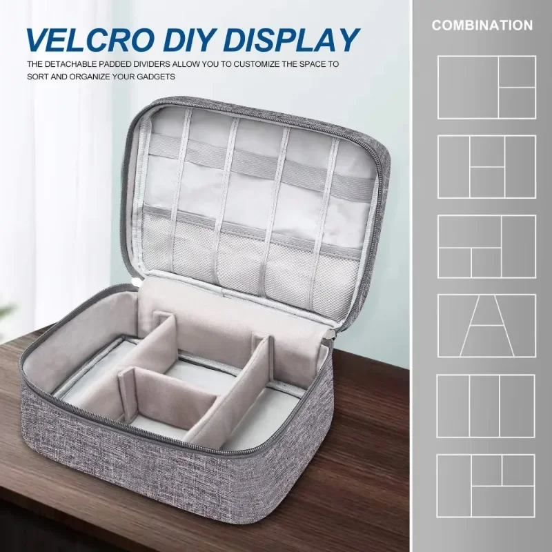 Electronics Gadgets In China - Draagbare digitale opbergtas USB-gadget Waterdichte kabelorganizer