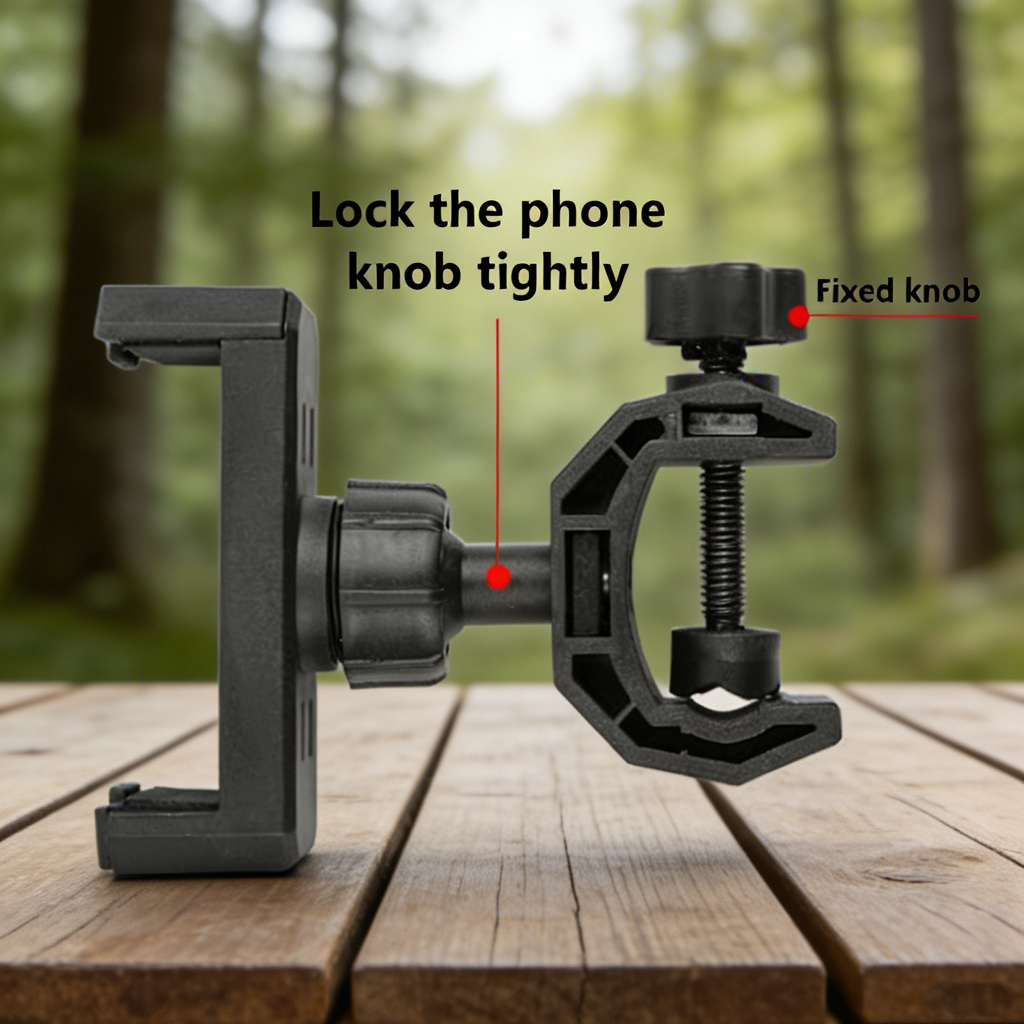 Auto Tracking Tripod - 360 ° Draaibare telefoonstatief met microfoonhouder,