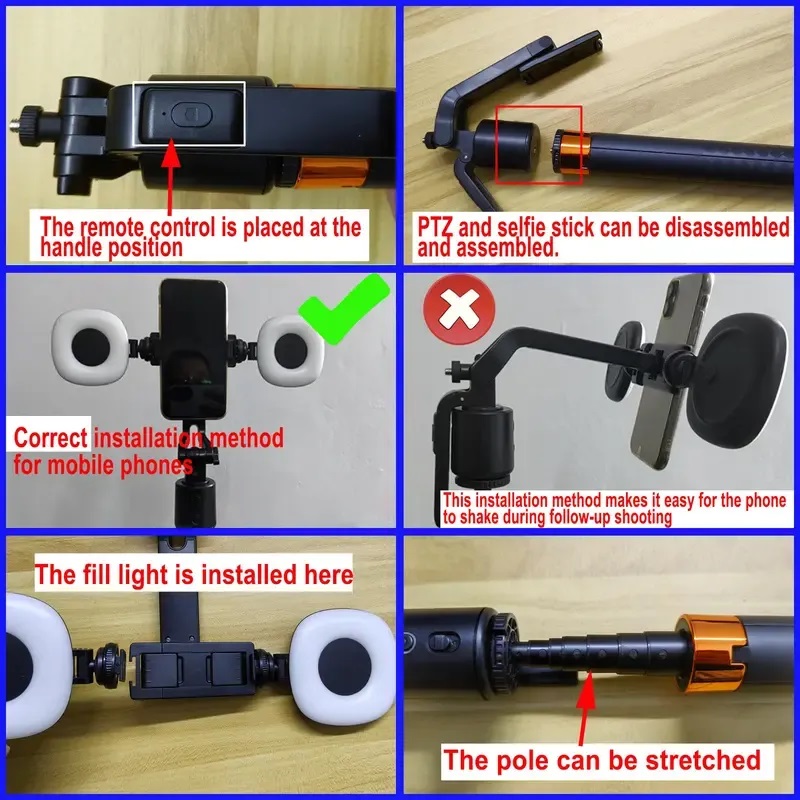Selfiestick Statief Oplaadbaar - Auto Tracking Tripod recensie en prijs