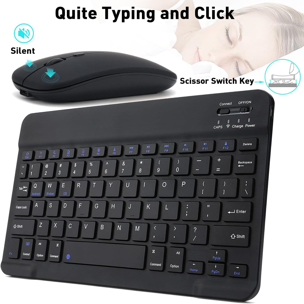 10 inch draadloos Bluetooth-mi - Wireless Keyboard Mini recensie en prijs