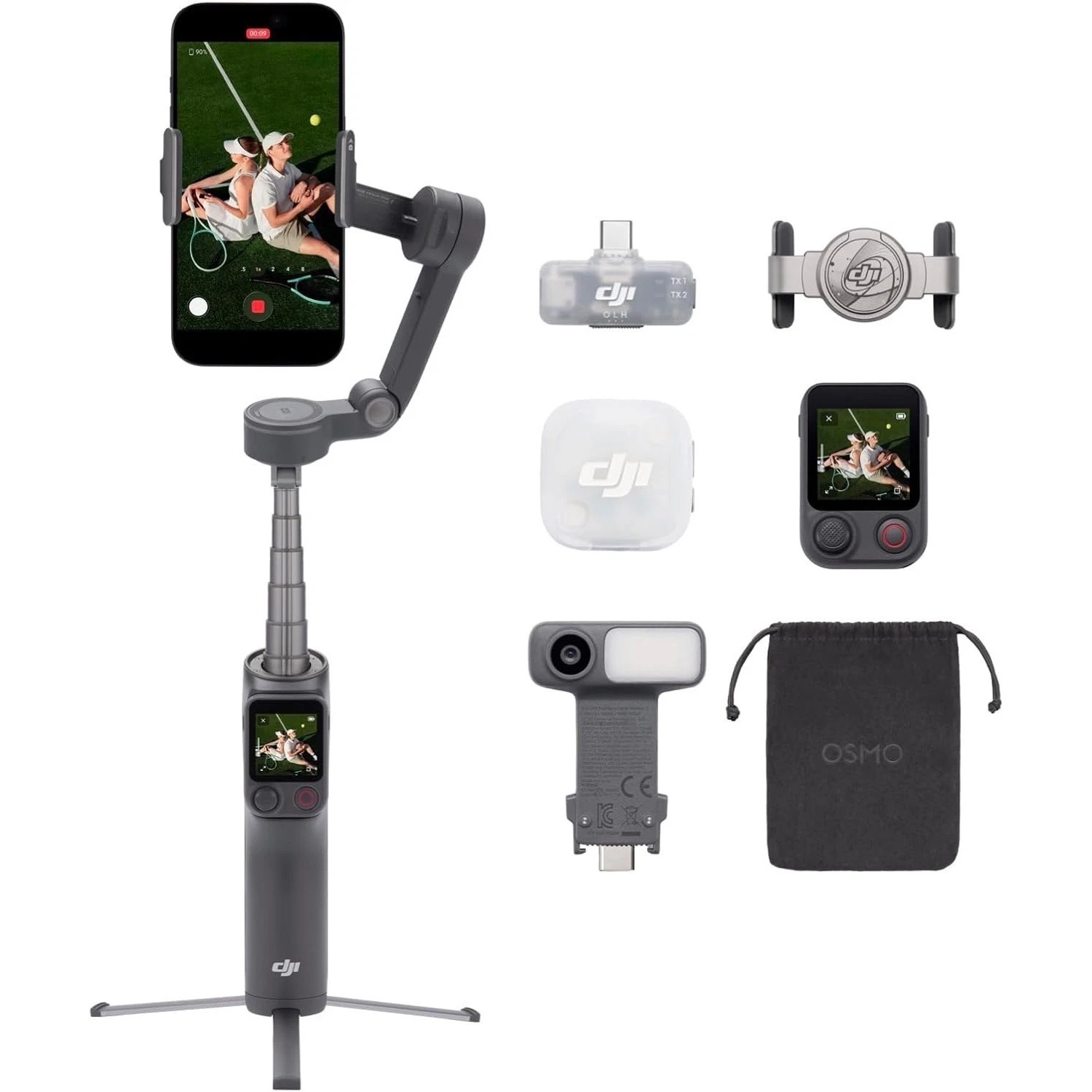 DJI Osmo Mobile 8P Creator Com - Auto Tracking Tripod recensie en prijs