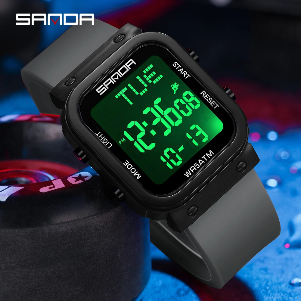 SANDA digitaal horloge heren m - Electronics Gadgets For Men recensie en prijs