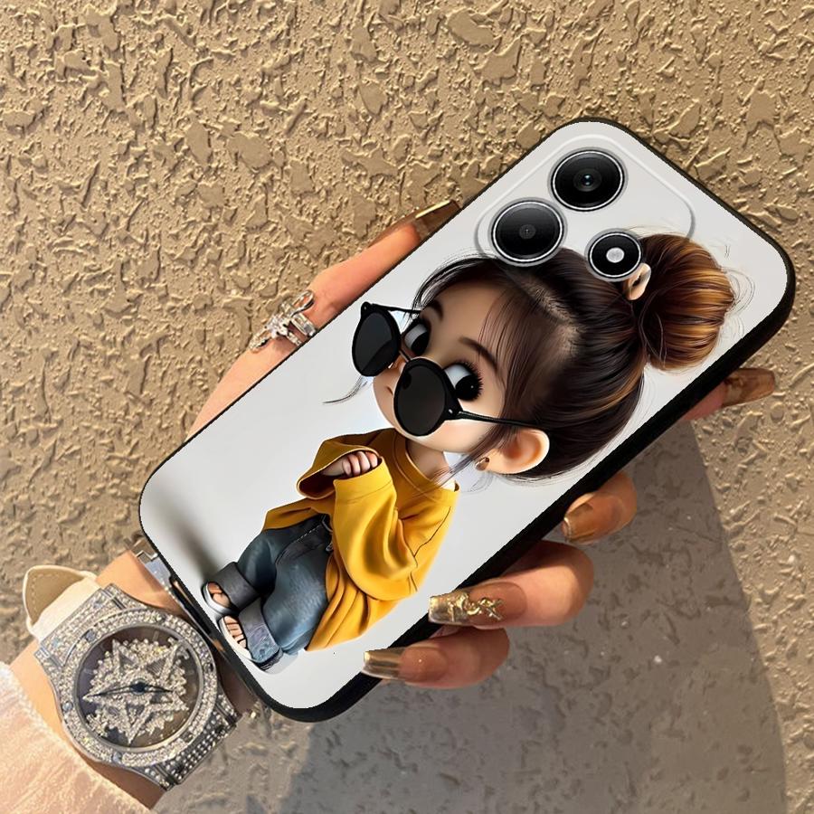 Cartoonmeisjespatroon telefoon - Xiaomi Redmi Note 13 recensie en prijs