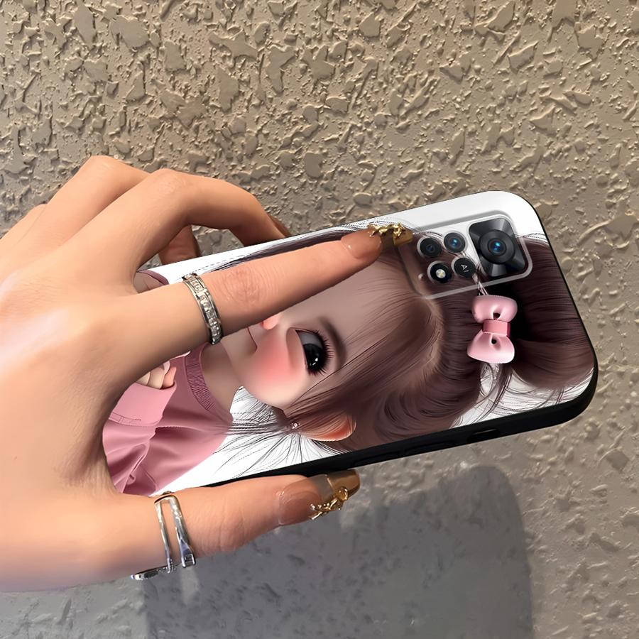 Cartoonmeisjespatroon telefoon - Xiaomi Redmi Note 13 recensie en prijs