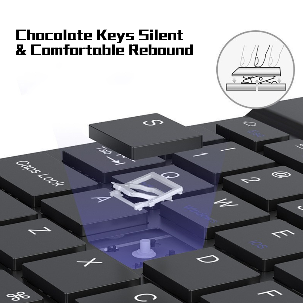 JP-Bluetooth-toetsenbord en mu - Wireless Keyboard Mini recensie en prijs