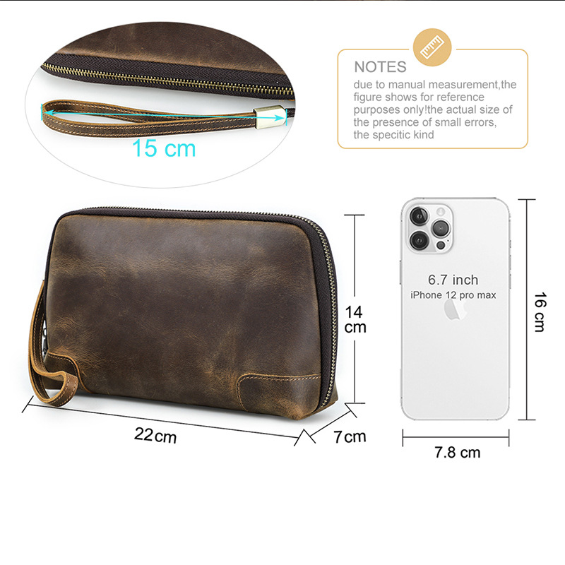 Echte lederen tech-pouch met m - Electronics Gadgets In China recensie en prijs
