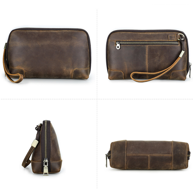 Echte lederen tech-pouch met m - Electronics Gadgets In China recensie en prijs