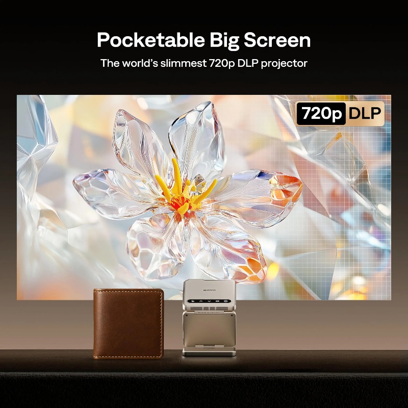 Yinzam ZIP Gold Tri-Fold Draag - Mini Projector Portable recensie en prijs