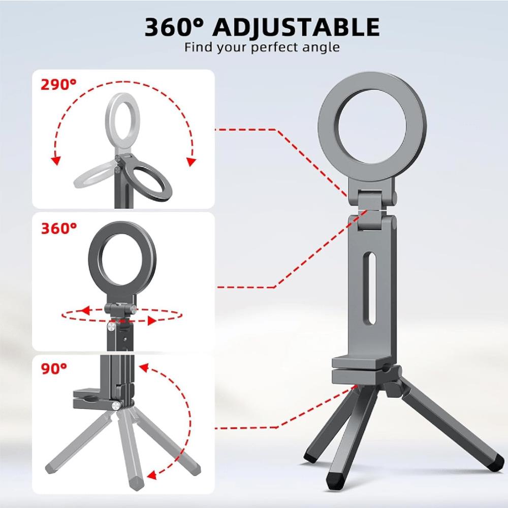 Telefoonstatief Magnetische Te - Auto Tracking Tripod recensie en prijs