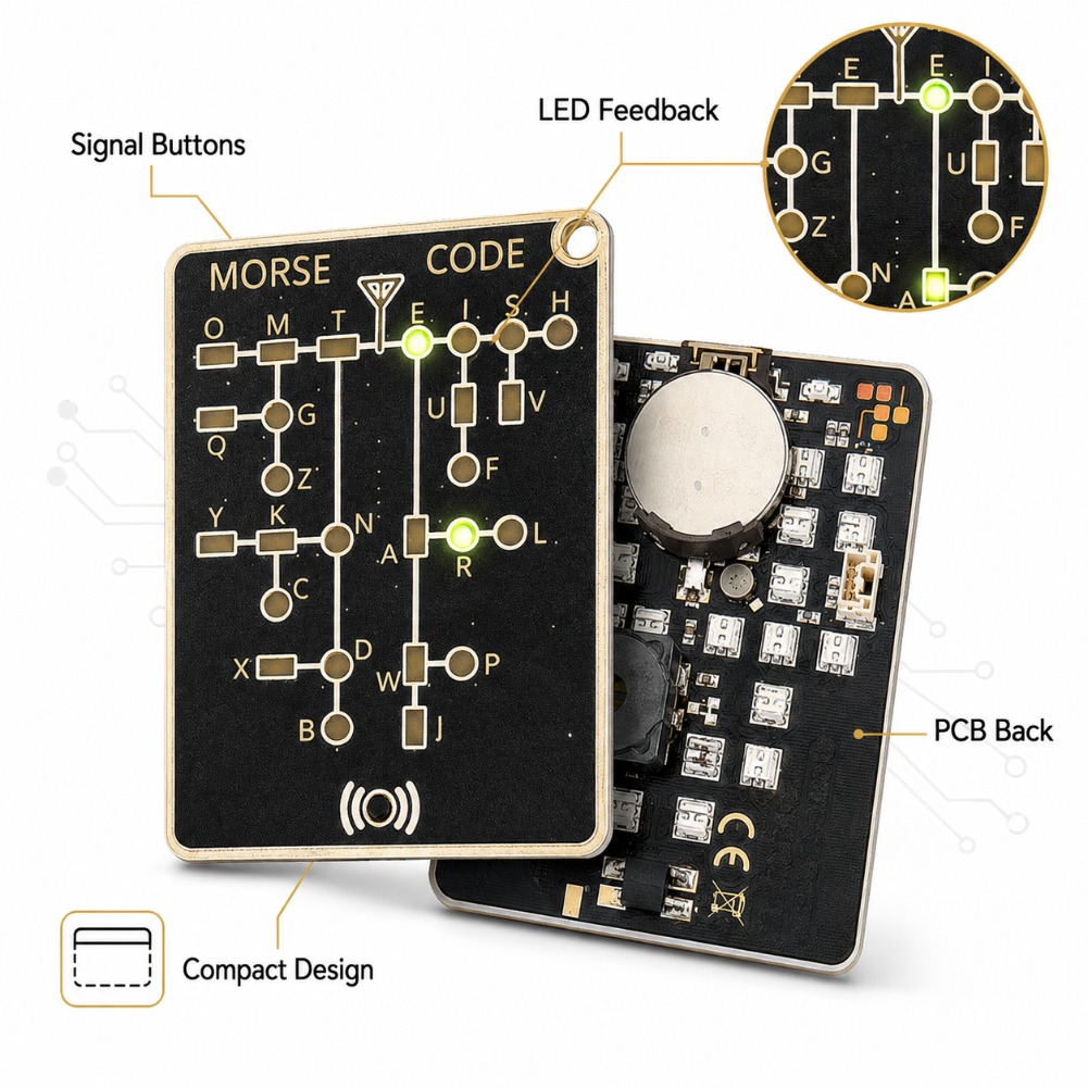 Draagbare Morse Code Trainer C - Electronics Gadgets To Gift recensie en prijs