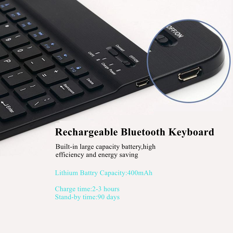 7 Kleuren Rgb Bluetooth Toetse - Wireless Keyboard Mini recensie en prijs
